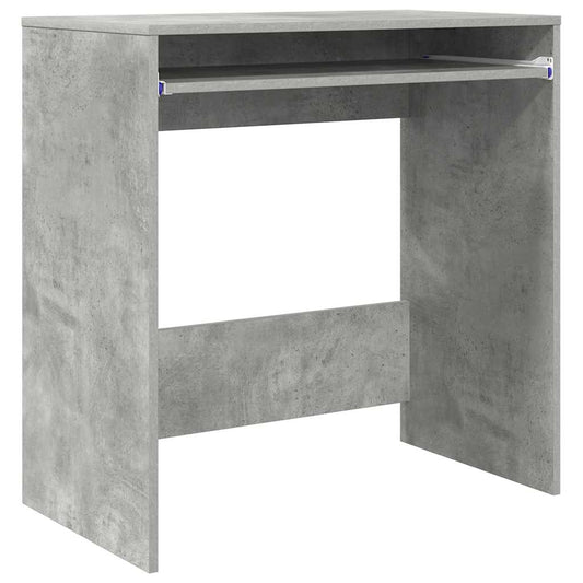 Desk Concrete Grey Engineered Wood 77.5 x 43 x 79 cm
