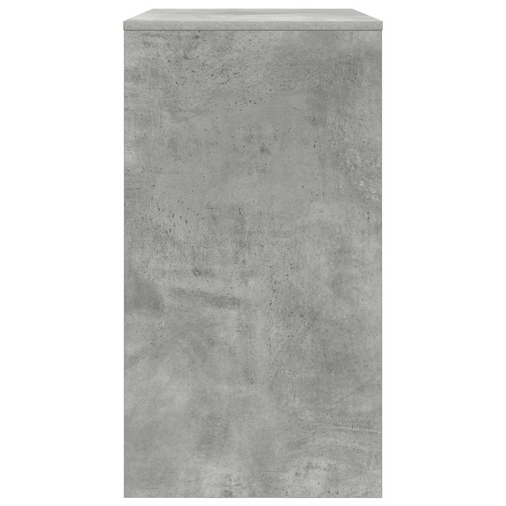 Desk Concrete Grey 77.5 x 43 x 79 cm Engineered Wood