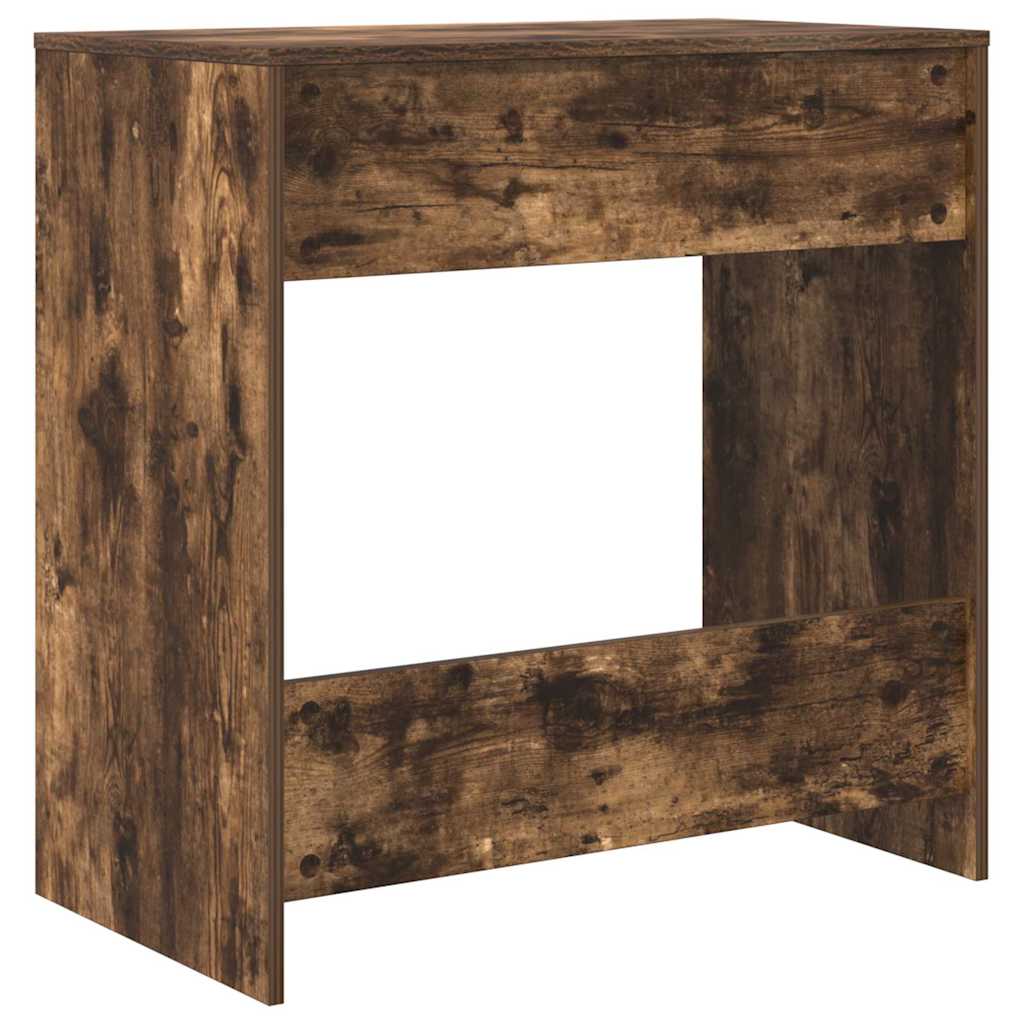 Desk with Drawer Smoked Oak 77.5 x 43 x 79 cm Engineered Wood