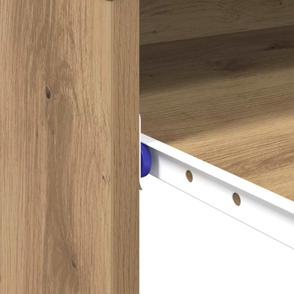 Desk Artisan Oak Engineered Wood 77.5 x 43 x 79 cm