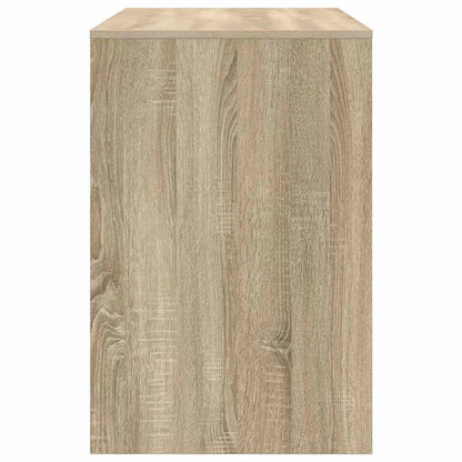 Desk with Shelf Sonoma Oak 102 x 50 x 75 cm Engineered Wood