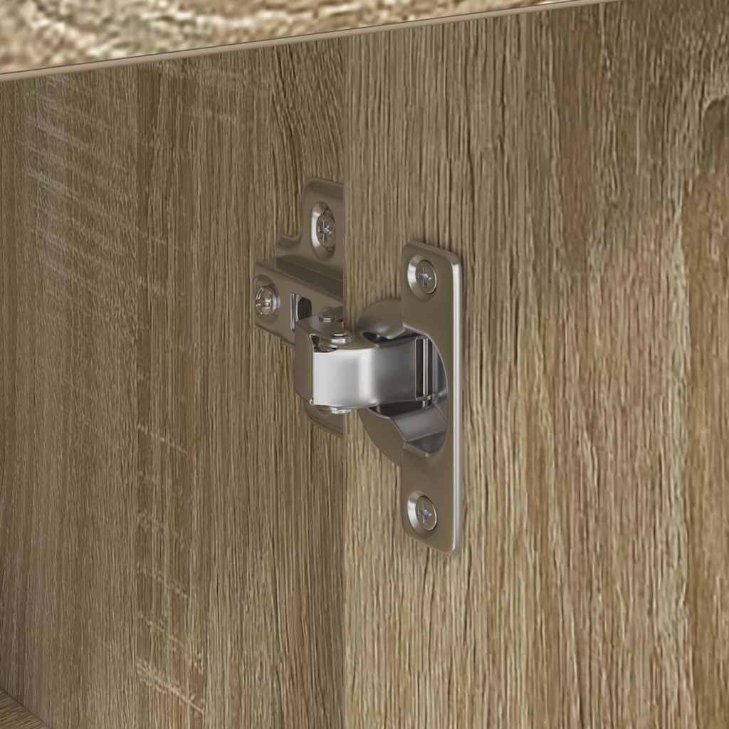 Sideboard with Drawer Sonoma Oak 38 x 34 x 75 cm