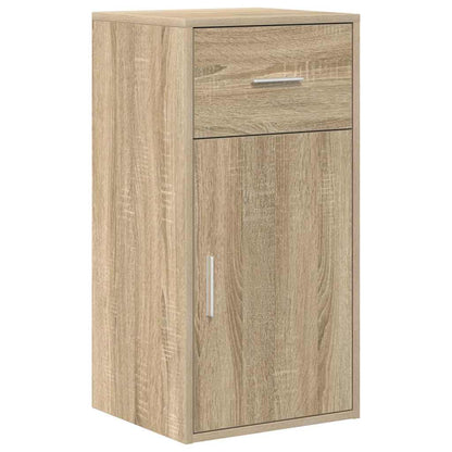 Sideboard with Drawer Sonoma Oak 38 x 34 x 75 cm