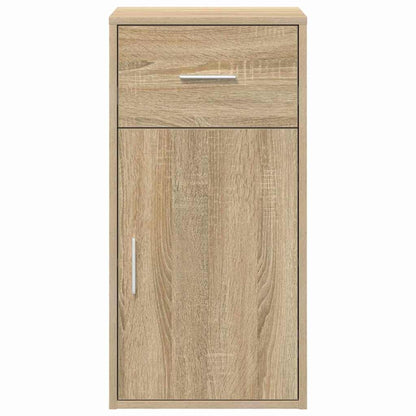 Sideboard with Drawer Sonoma Oak 38 x 34 x 75 cm
