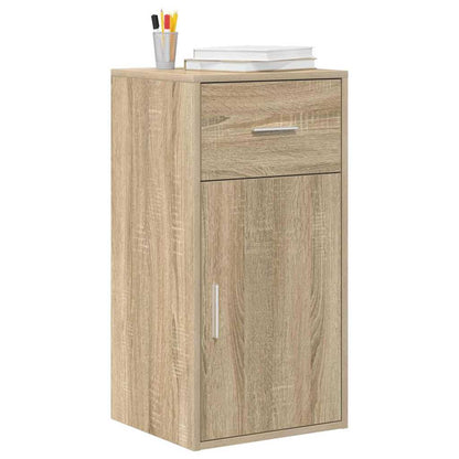 Sideboard with Drawer Sonoma Oak 38 x 34 x 75 cm