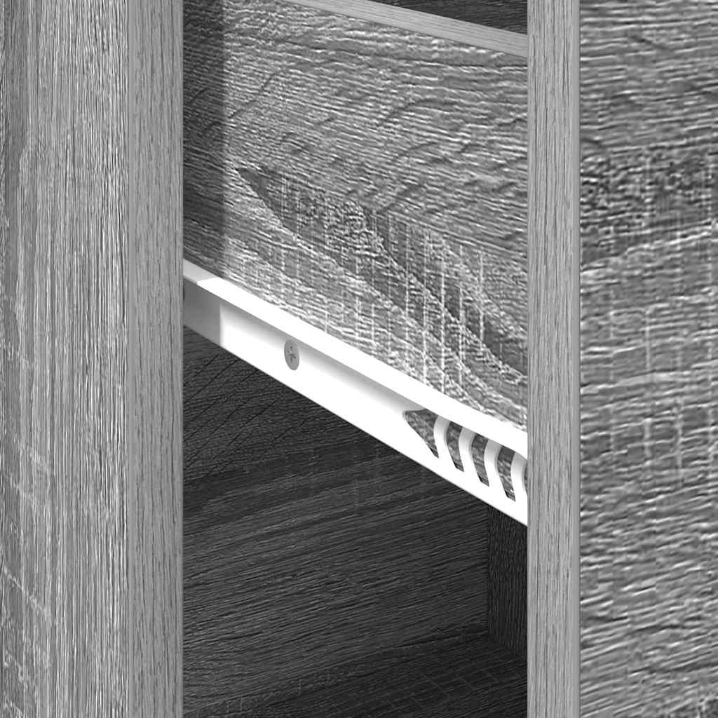 Sideboard with Drawer Grey Sonoma 38 x 34 x 75 cm
