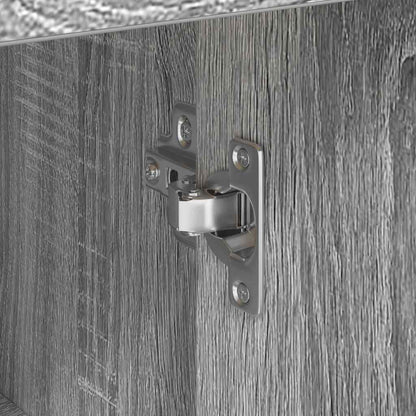 Sideboard with Drawer Grey Sonoma 38 x 34 x 75 cm