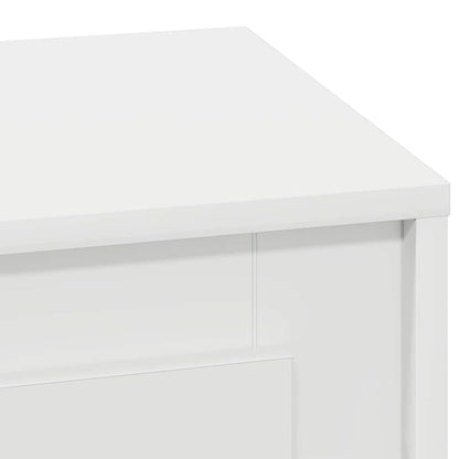 Bedside Cabinet 2 pcs White 44 x 34.5 x 45 cm Engineered Wood