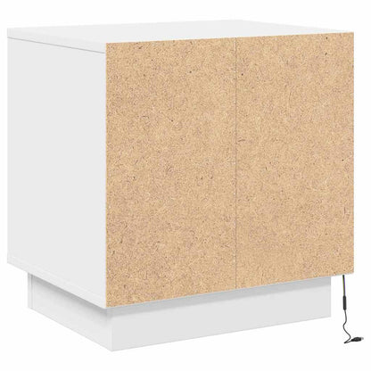 Bedside Cabinet 2 pcs White 44 x 34.5 x 45 cm Engineered Wood
