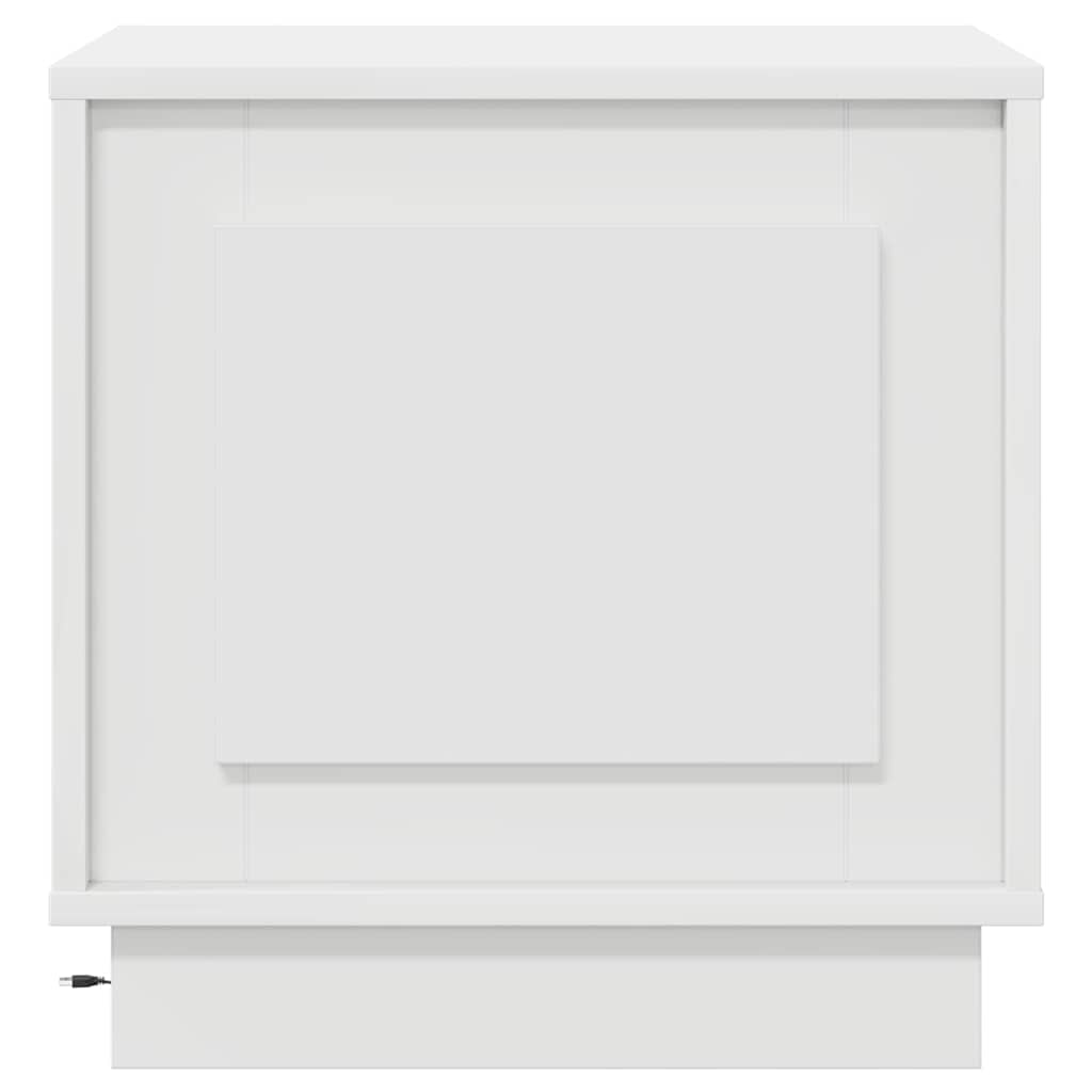 Bedside Cabinet 2 pcs White 44 x 34.5 x 45 cm Engineered Wood