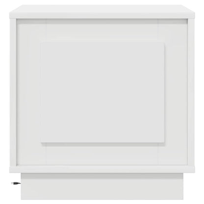 Bedside Cabinet 2 pcs White 44 x 34.5 x 45 cm Engineered Wood