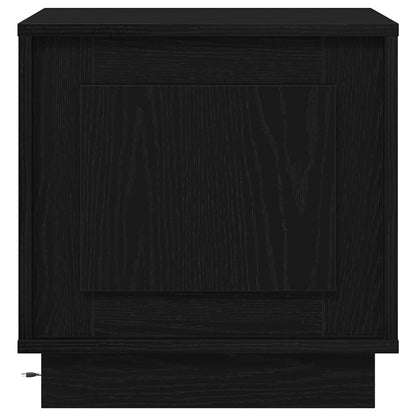 Bedside Cabinet 2 pcs Black 44 x 34.5 x 45 cm Engineered Wood