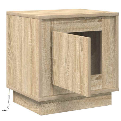 Bedside Cabinet 2 pcs Sonoma Oak 44 x 34.5 x 45 cm