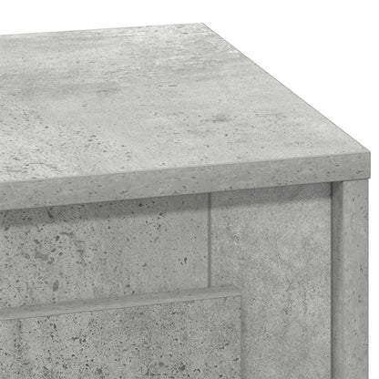 Bedside Cabinet Concrete Grey 44 x 34.5 x 45 cm Engineered Wood