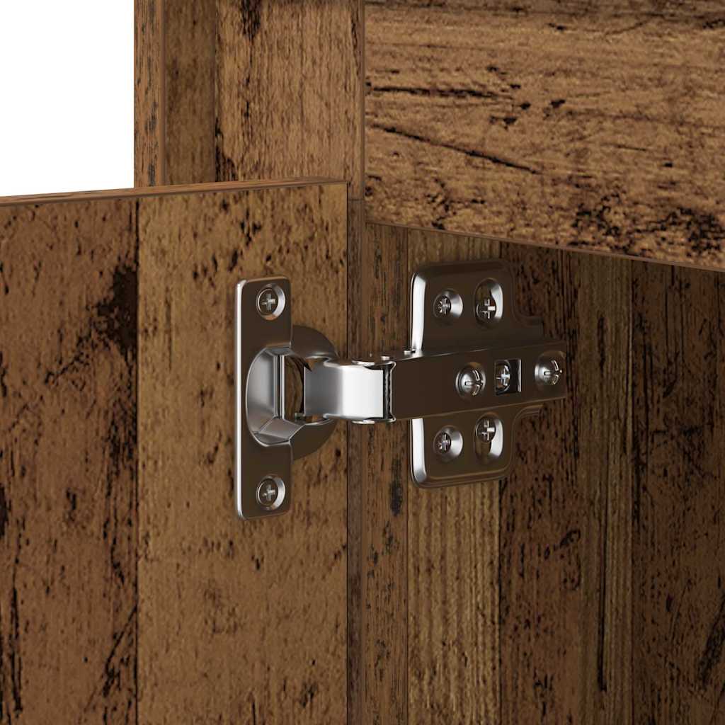 Bedside Cabinet Old Wood 44 x 34.5 x 45 cm Engineered Wood