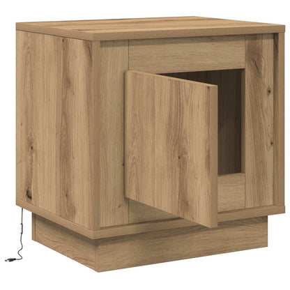 Bedside Cabinet Artisan Oak 44 x 34.5 x 45 cm Engineered Wood