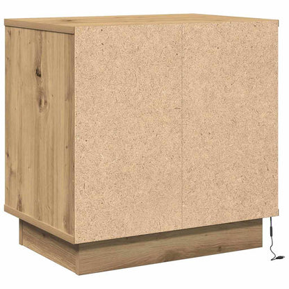 Bedside Cabinet Artisan Oak 50 x 34.5 x 50 cm Engineered wood