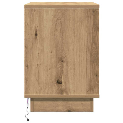 Bedside Cabinet Artisan Oak 50 x 34.5 x 50 cm Engineered wood