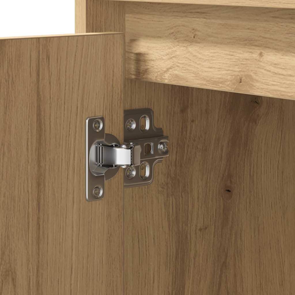 Bedside Cabinet 2 pcs Artisan Oak 50 x 34.5 x 50 cm
