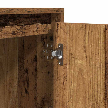 Bedside Cabinet Old Wood 39 x 34.5 x 50 cm Engineered wood