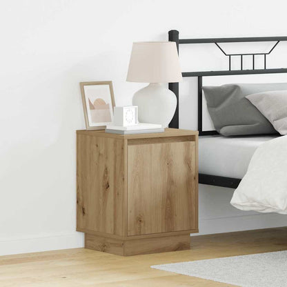 Bedside Cabinet 2 pcs Artisan Oak 39 x 34.5 x 50 cm