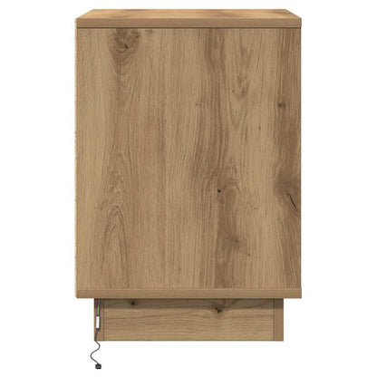 Bedside Cabinet 2 pcs Artisan Oak 39 x 34.5 x 50 cm