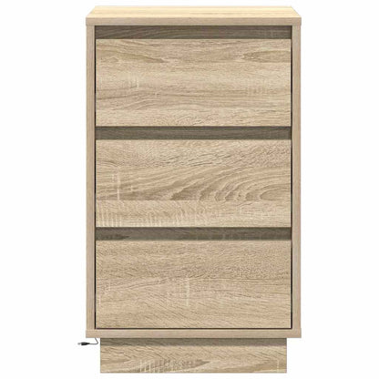 Bedside Cabinet Sonoma Oak 39 x 34.5 x 65 cm Engineered wood