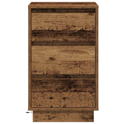 Bedside Cabinet Old Wood 39 x 34.5 x 65 cm Engineered wood