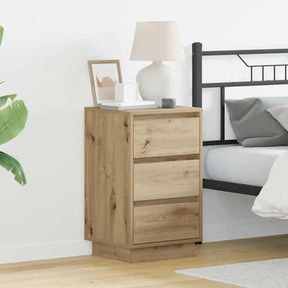 Bedside Cabinet Artisan Oak 39 x 34.5 x 65 cm Engineered wood