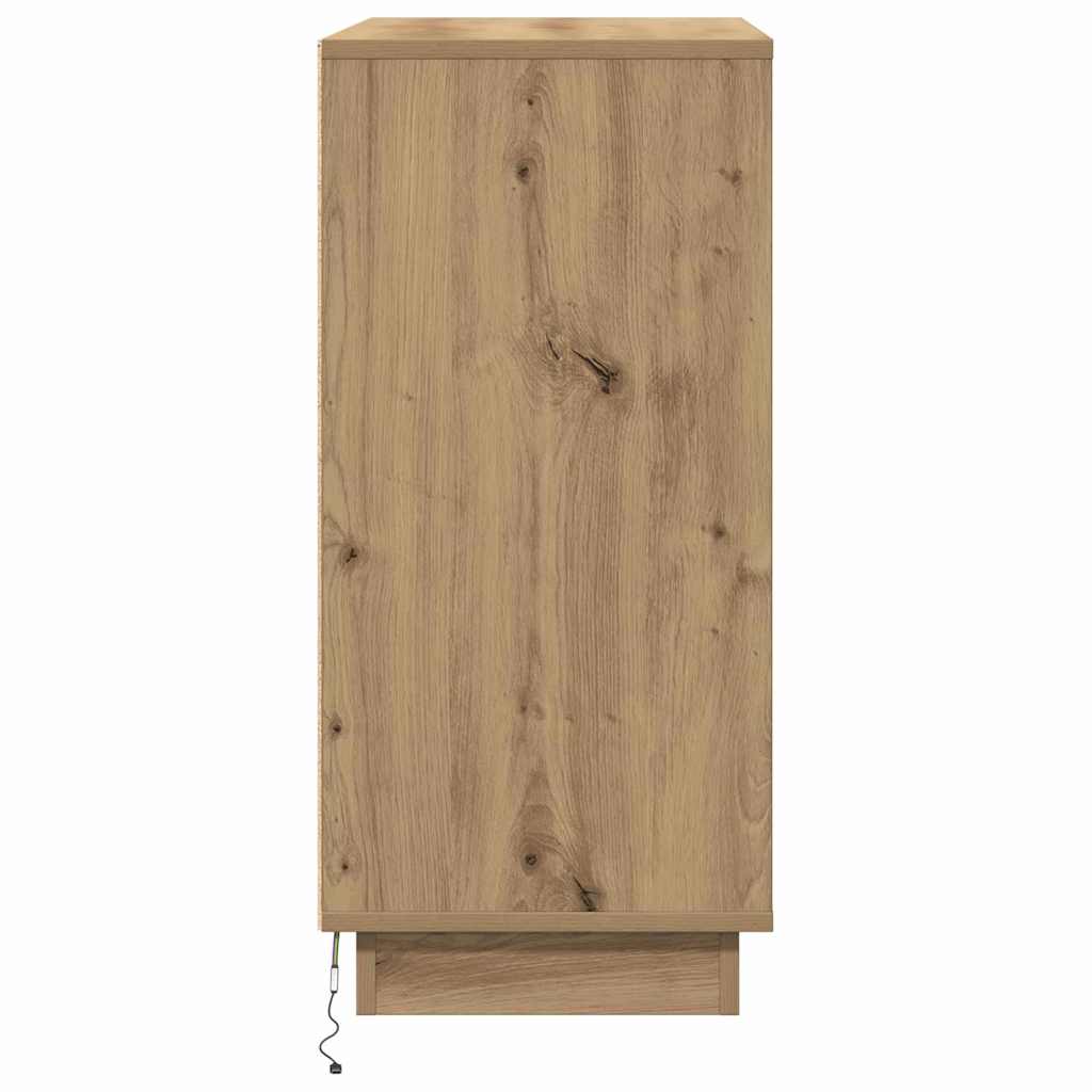 LED Sideboard for Artisan Oak 71 x 34.5 x 75 cm
