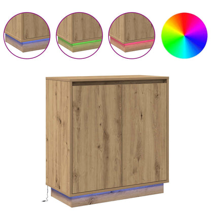 LED Sideboard for Artisan Oak 71 x 34.5 x 75 cm
