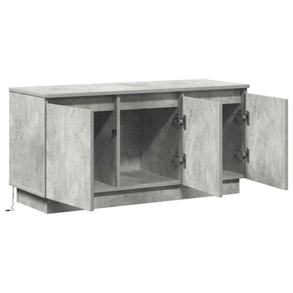 TV Cabinet Concrete Grey 100 x 38 x 49 cm Engineered Wood