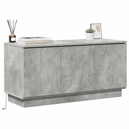 TV Cabinet Concrete Grey 100 x 38 x 49 cm Engineered Wood