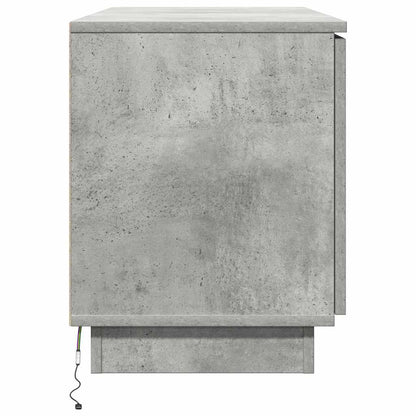 TV Cabinet Concrete Grey 100 x 38 x 49 cm Engineered Wood