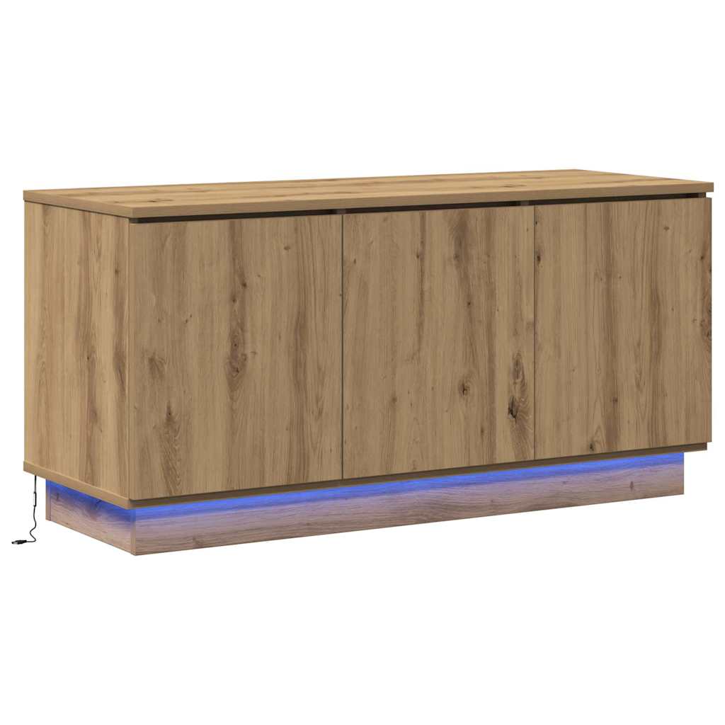 TV Cabinet 100 x 38 x 49 cm Artisan Oak Engineered Wood