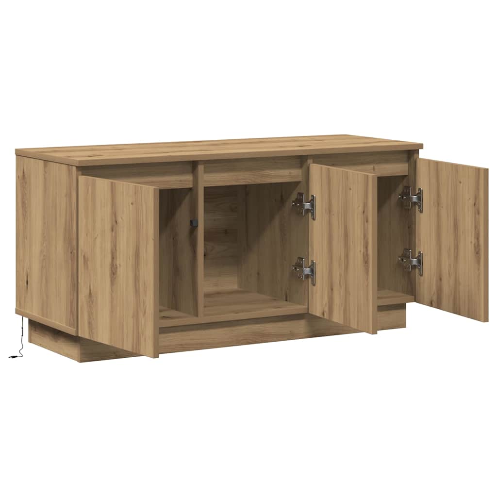 TV Cabinet 100 x 38 x 49 cm Artisan Oak Engineered Wood