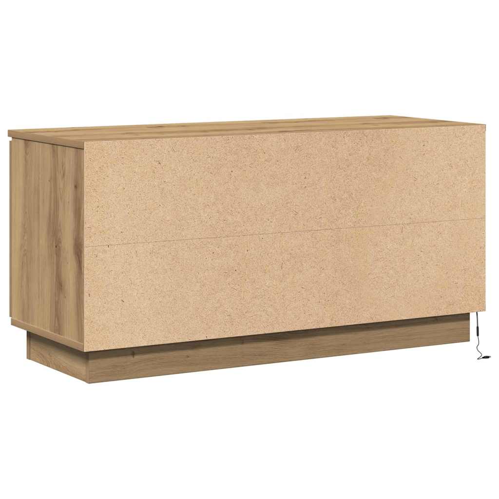 TV Cabinet 100 x 38 x 49 cm Artisan Oak Engineered Wood