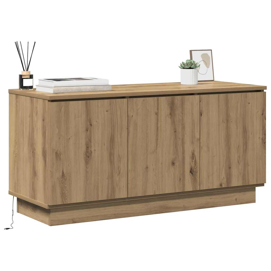 TV Cabinet 100 x 38 x 49 cm Artisan Oak Engineered Wood
