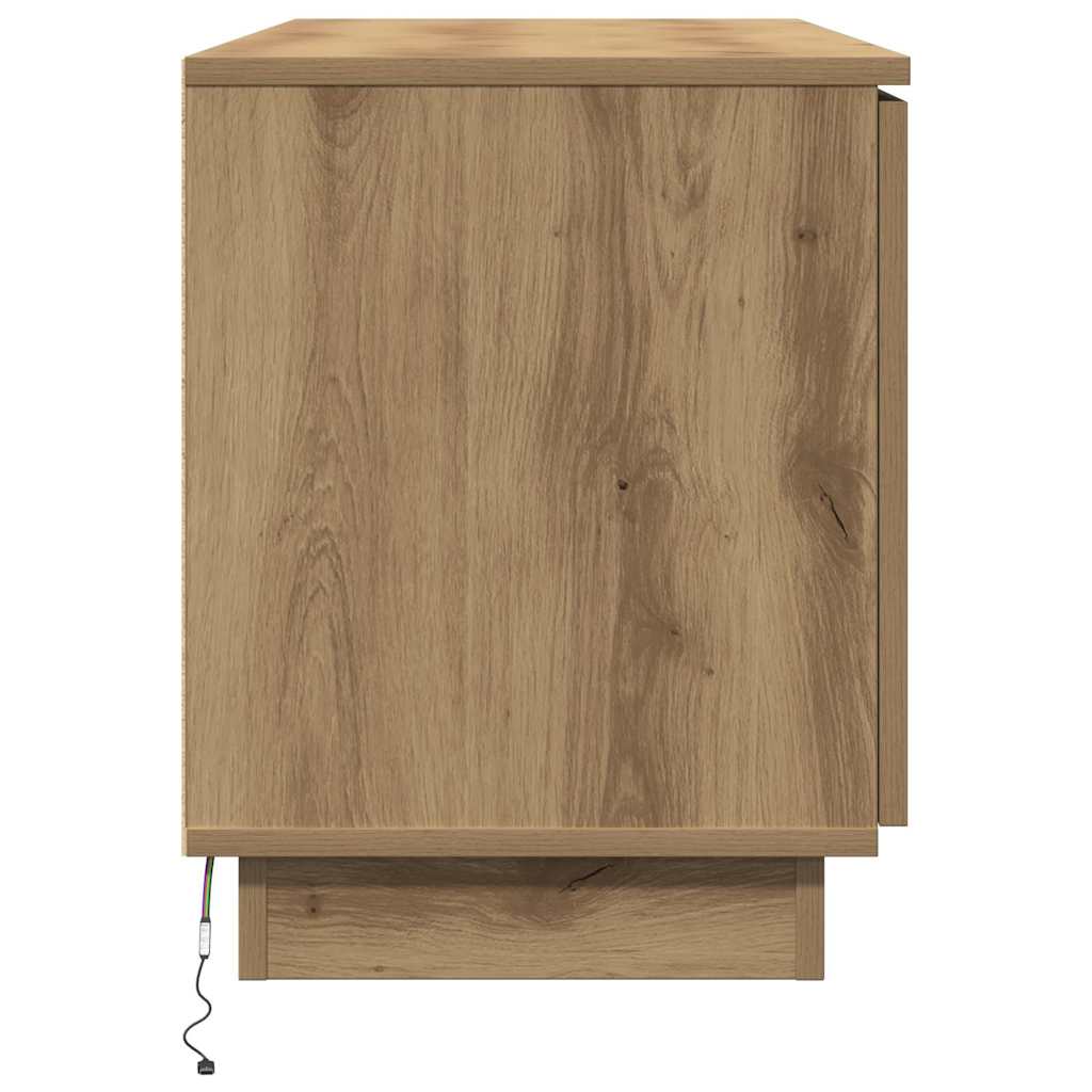 TV Cabinet 100 x 38 x 49 cm Artisan Oak Engineered Wood