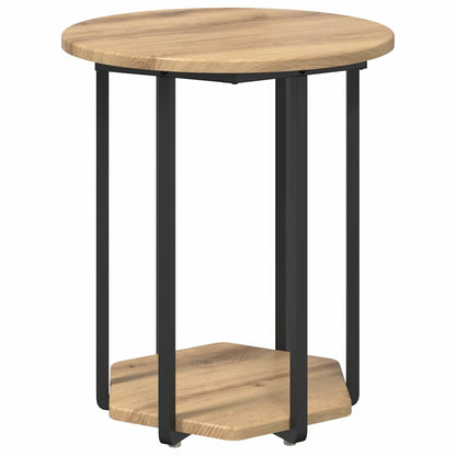 Side Table Set 2 pcs Brown 50 x 50 x 50.5 cm