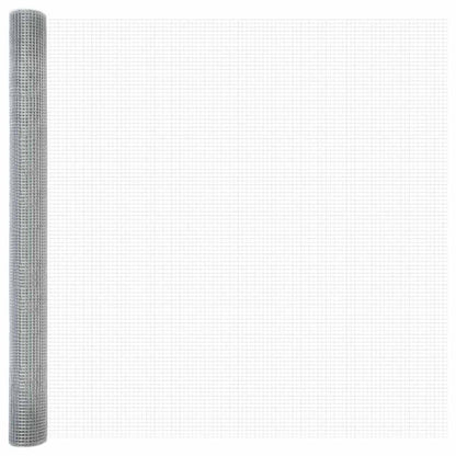 Welded Wire Fence with Spikes 25 x 1.5 m Galvanised Steel Mesh