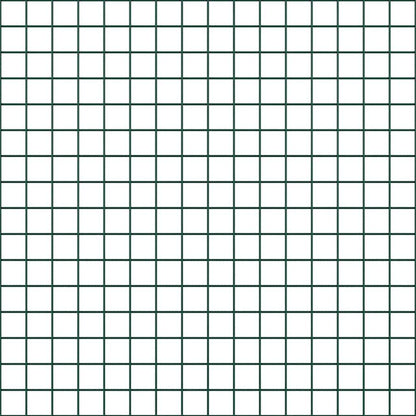 Spike-Installed Welded Mesh Fence Steel and PVC Green Mesh