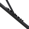 Adjustable Weight Bench Foldable 230 kg Black Steel