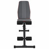 Adjustable Weight Bench Foldable 230 kg Black Steel