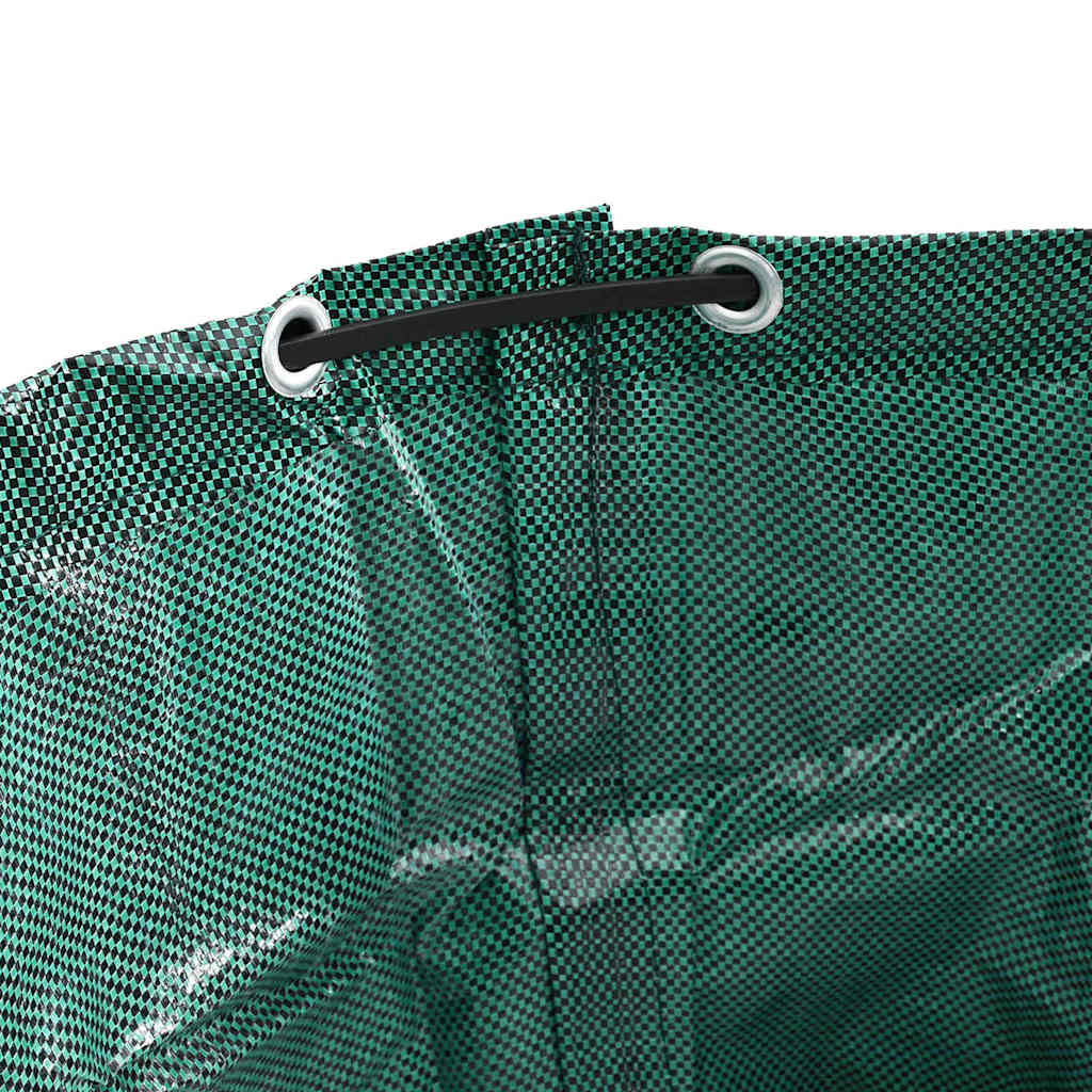 Garden Waste Bags 12 pcs Green 66 x 66 x 83.5 cm Polypropylene
