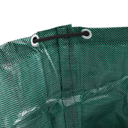 Garden Waste Bags 12 pcs Green 79 x 79 x 99.5 cm Polypropylene