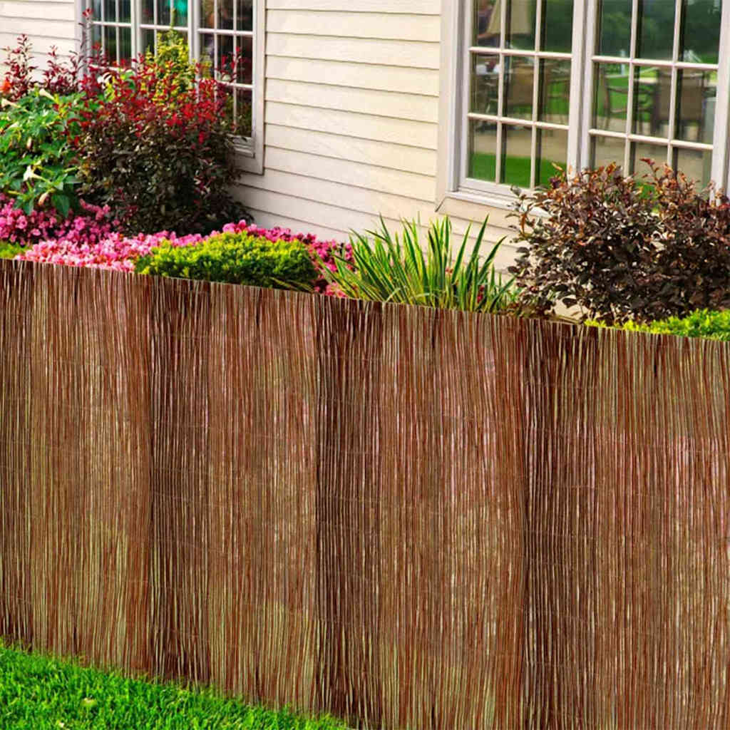 Willow Fence Natural 120 x 500 cm Willow