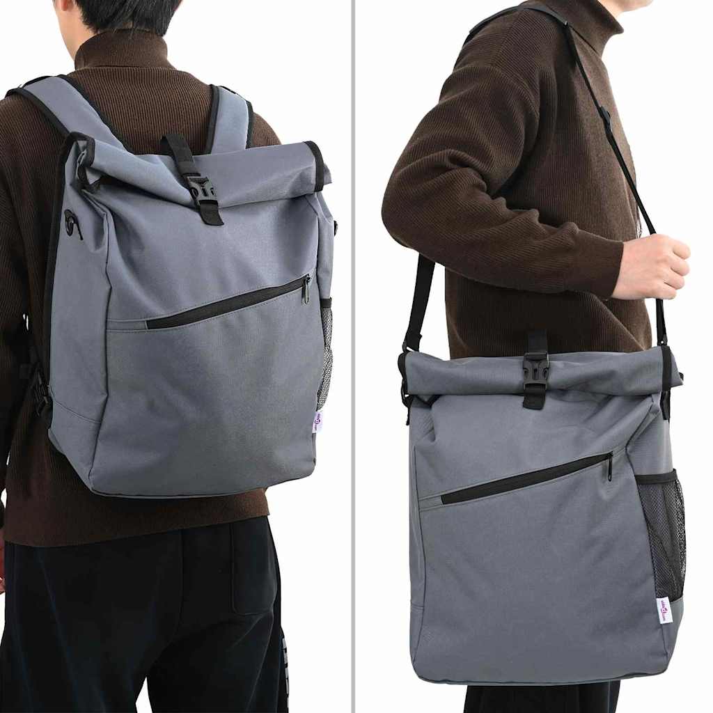 Bicycle Bag Grey 33 x 16 x 60 cm Polyester
