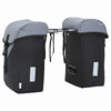Bicycle Bag Black and Grey 15.5 x 31.5 x 40 cm Polyester