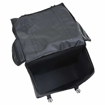 Bicycle Bag Grey and Black 31.5 x 15.5 x 40 cm Polyester